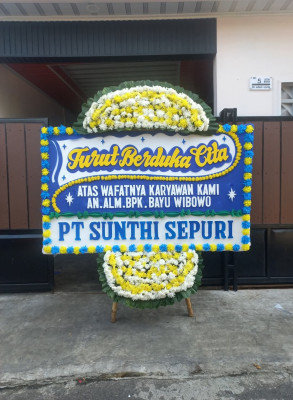 Papan Bunga Duka di Gurabati